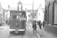 BLACKPOOL TRANSPORT RAILGRINDER TRAM 752 BLUNDELL ST 35mm NEGATIVE+COPYRIGHT,  