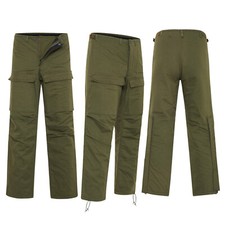 Army Trouser Original US NBC Training Protection Vintage Surplus Lined Pants