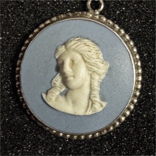 Wedgwood jasperware blue cameo - wedgwood,