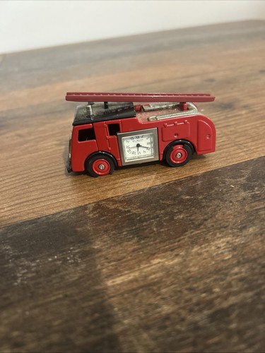 Miniature clock red - clock,