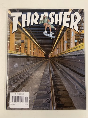 Thrasher skateboard magazine - skateboard,