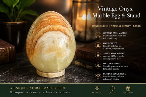 Large vintage onyx marble - vintage,