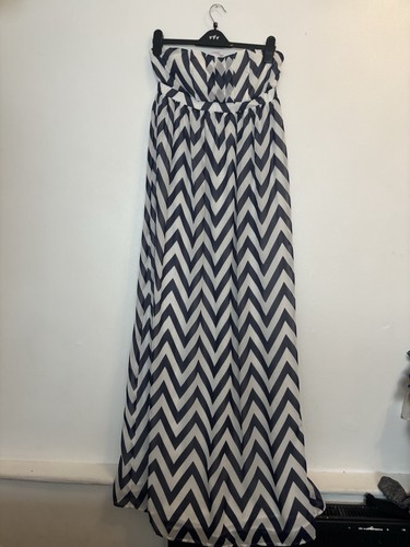 Next geri navy white maxi - geri,