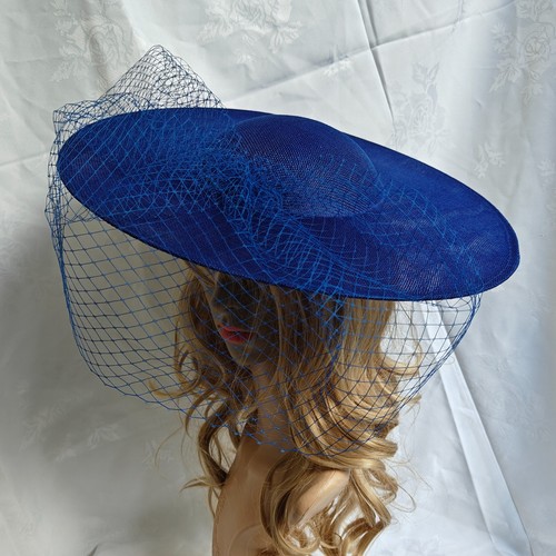 Royal blue veil veiling - veil,
