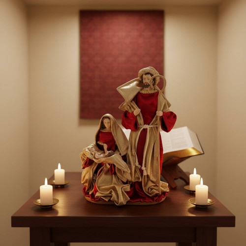 Inch holy family figurine - 13,