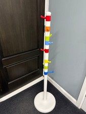 IKEA KROKIG CLOTHES STAND MULTICOLOURED PLASTIC
