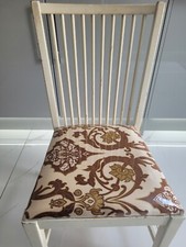 6 USED IKEA dining chairs - Offwhite still in working condition 