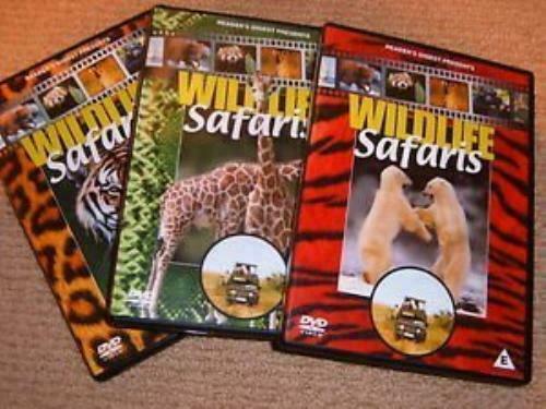 Wildlife safaris dvd set - safaris,