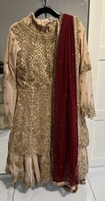 Long Choli Lehenga Koti Indian Lengha Kameez Sari Pakistani Lehnga with Dupatta