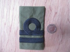 Royal navy rank slides - navy, [pair]