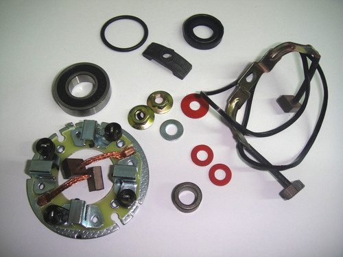 Brush holder starter - brush, motor
