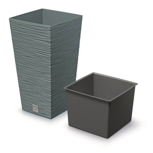 Tall planter flower pot - pot, with