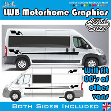 L3 CITROEN RELAY MOTORHOME CAMPER VAN STRIPES GRAPHICS DECALS ANY COLOUR 074