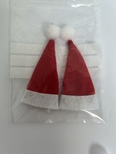 Dolls House 1:12 Santa Hats X2