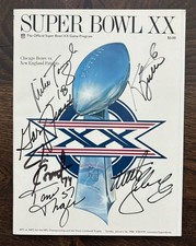 1986 Super Bowl XX Program