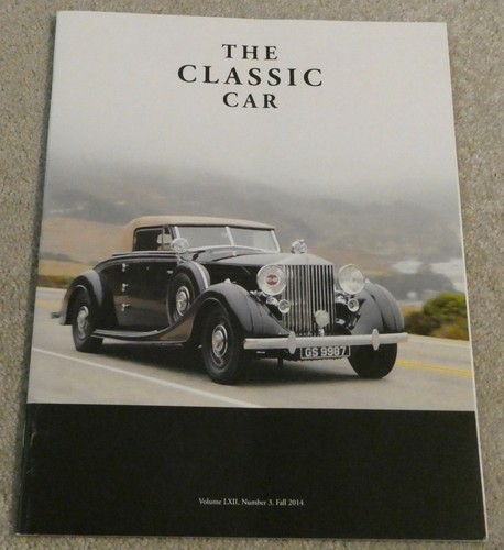 The classic car club - club, of