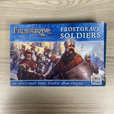 14 FROSTGRAVE SOLDIERS 28MM PLASTIC HISTORICAL MEDIEVAL WARGAMING MINIATURES