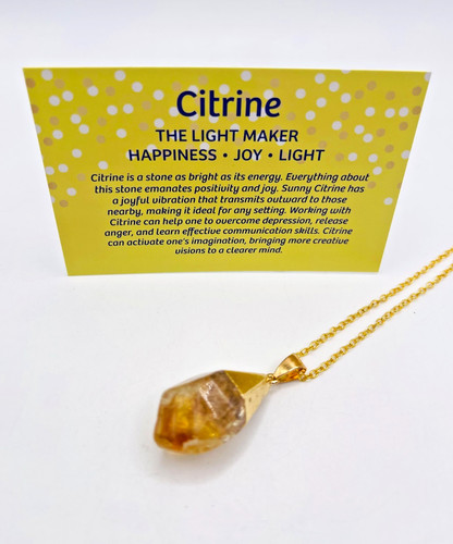 Chunk citrine gem - chunk,