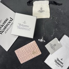 Vivienne Westwood silver orb necklace