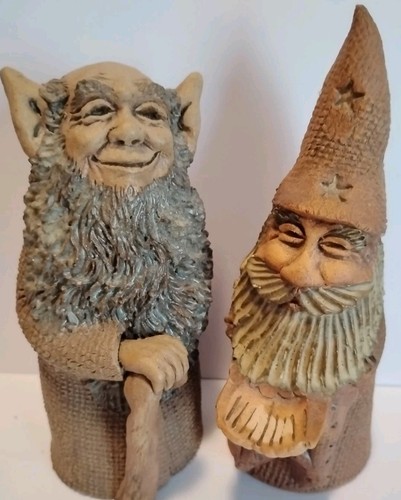 Vintage art pottery wizard - vintage,