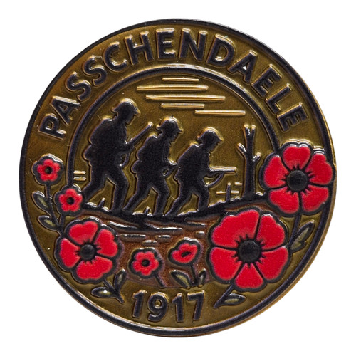 Battle passchendaele enamel - passchendaele,