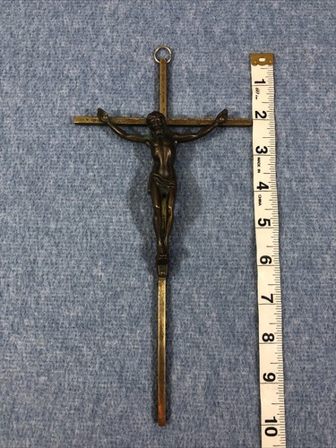 Vtg large crucifix - crucifix, jesus