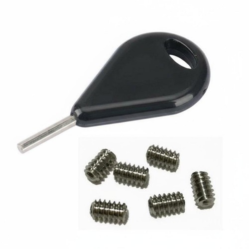 Pieces wave key and - wave, screw