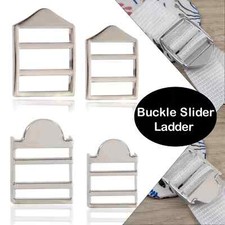 Adjustable Metal Tri-Glide Slider Buckle for Belt and Backpack Straps  19-24mm