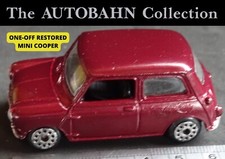 1962 BMC MINI COOPER MK. ONE; LOVELY 1:50 SCALE DIECAST MODEL CAR UNIQUE REPAINT