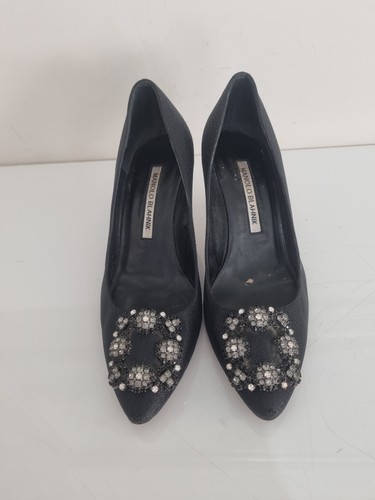 Manolo blahnik women - women's, black