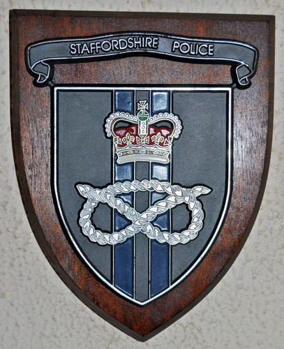 Staffordshire police mess wall - staffordshire,