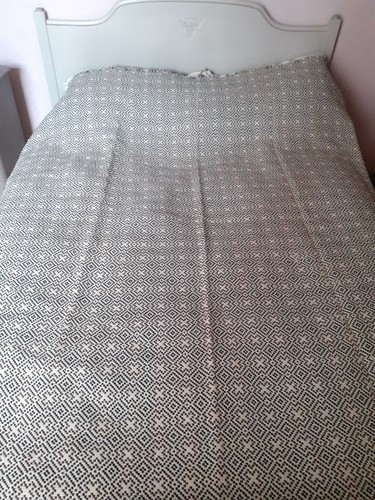 Welsh wool tapestry blanket