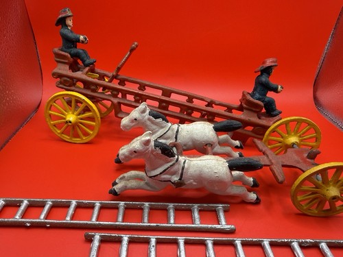 Vintage cast iron horse - vintage, horse-drawn