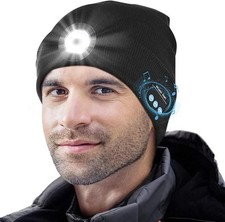 BEANIE HAT FOR MEN BUILT-IN