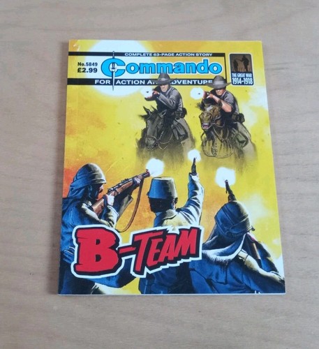 Commando comic team - commando, (5849)