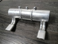 RD logics HPI SAVAGE TWIN DUAL EXIT EXHAUST ALLOY PIPE NITRO Aluminum XL S 25 21