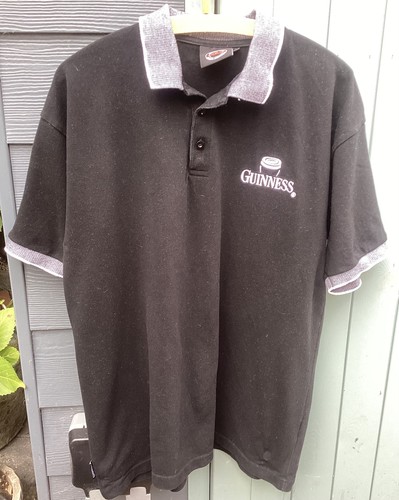 Official guinness black polo - official,