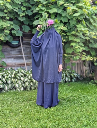 Piece jilbab with skirt - piece,