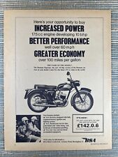 BSA Bantam Supreme Motorcycle