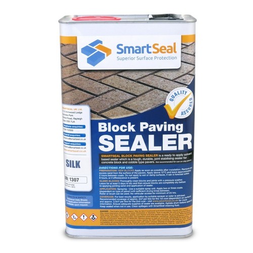 Block paving sealant - paving, wet