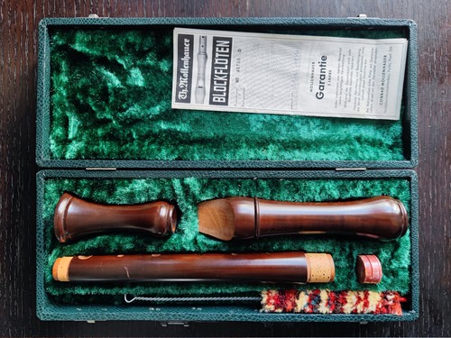 Vintage mollenhauer recorder - vintage,
