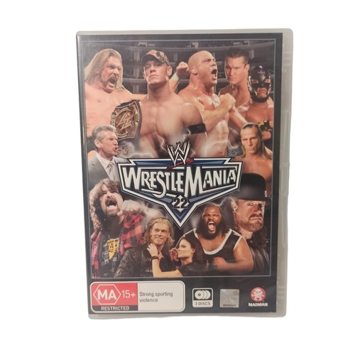Wwe wrestle mania tv - wwe, (dvd)