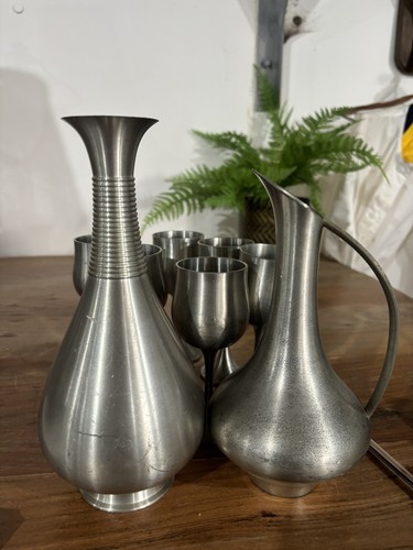 Selengor pewter goblets and - pewter,
