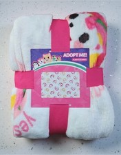 Childrens Fleece Blanket Adopt