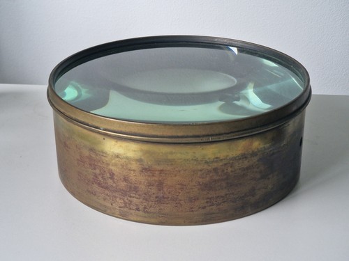 Antique desk magnifying - desk, glass