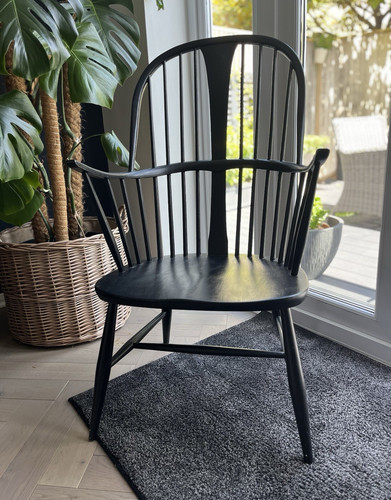 Ercol black painted - ercol,