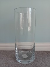 Clear Glass Vase, Brand New