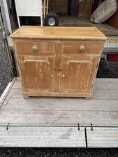 Antique Pine Dresser Base with