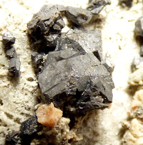 Sphalerite middleshop mine - middleshop,