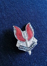 SAS Who Dares Wins Metal Lapel Badge